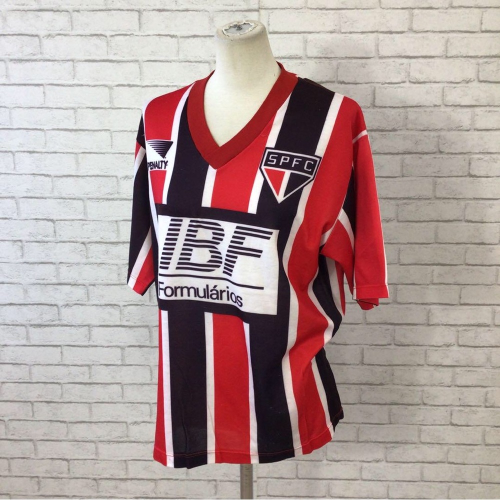 SPFC Red and Black Striped Jersey